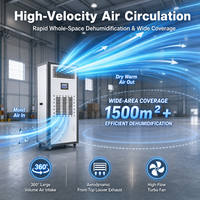 Déshumidificateur d'air thermo-hygrostatique de qualité commerciale, machine à température et humidité constantes pour la transformation alimentaire