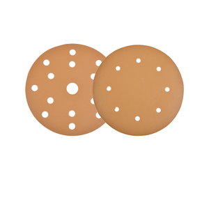 氧化铝砂纸研磨盘，带PSA背衬钩环，用于砂光机配件定制原始设备制造商/OBM支架 - Product Image 5