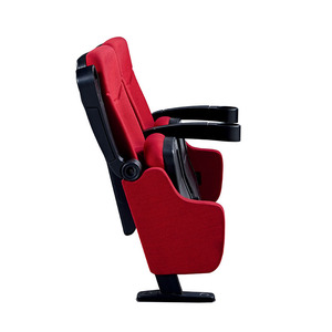 เก้าอี้โรงหนัง Prosperous Seat รุ่น WZ604 สีแดง ที่วางแขนปรับได้ เฟอร์นิเจอร์โรงภาพยนตร์ - Product Image 1