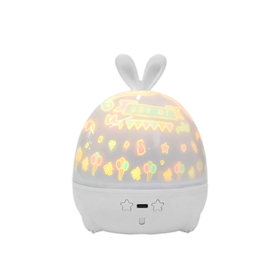 Proyektor Led portabel Mini bentuk kelinci, lampu malam proyektor <span class=keywords><strong>Elf</strong></span> untuk rumah, lampu tidur kelinci populer, proyektor portabel Mini - Product Image 6