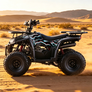 Expédition rapide, <span class=keywords><strong>Quad</strong></span> ATV 110/125/140CC, Quadricycle tout-terrain 4.7-7.3KW avec capacité de chargement de 20 pieds et 36 pièces - Product Image 6