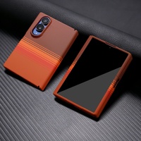 Casing Ponsel Magnetik Tekstur Serat Karbon Mewah untuk Samsung Z Fold 8 Ultra 4 5 6 7 Dengan Pelindung Layar Depan Anti Benturan