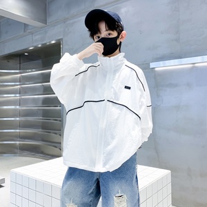 OEM ODM Custom <strong>Boys</strong>' Summer Breathable Rash Guard <strong>Clothing</strong> Large Size Thin Style Coat for Children-Wholesale Clothes for KIds - Product Image 3