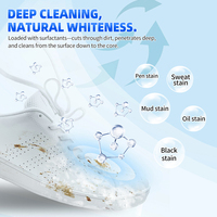 Limpiador de Espuma Seca para Zapatillas Oem Superior Cleaning Power, Elimina Manchas y Suciedad, Limpiador de Zapatos Blancos