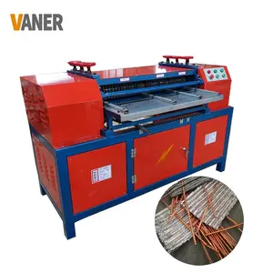 VANER Famous Recycling Tools Car/ Air Conditioner /Water Tank Radiator Separating Equipment For Copper And Aluminum