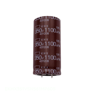 ตัวแทนจำหน่ายอย่างเป็นทางการ EKHX351VSN561MP60S ตัวเก็บประจุแบบ Through Hole CAP ALUM 560UF 20% 350V TH ความจุ 560 ยูเอฟ 20% 350V - Product Image 1
