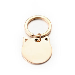 Etiqueta de Identificación para Mascotas con Nombre, de Acero Inoxidable Pulido, con Diseño de Animales Impreso con Láser, Colgante para Collar, Llavero, Etiquetas, Recuerdos - Product Image 1