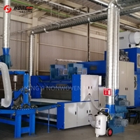 HongYi ISO9001 certifié HYQL haute vitesse déchets fibre tissu recyclage Airlaid Machine pour machines textiles