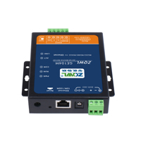 Convertisseur Série-Éthernet Industriel 1 Port RS485 RS232 RS422 avec Bornier à Vis, Prise en Charge Modbus TCP, Fabricant