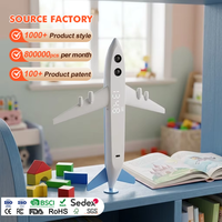 Mètre de hauteur portable pour enfants de haute qualité, à ultrasons, pour la mesure de la taille des enfants jusqu'à 200 cm, modèle avion
