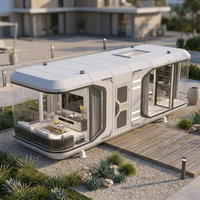 Capsule spatiale personnalisée 2026, nouveau design, étanche et résistante au vent, pour la maison, le bureau, la villa, le camping et les activités de plein air