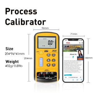 جهاز معايرة مستشعرات درجة الحرارة المقاومة VA720 يحاكي ويسجل 7 مستشعرات - Product Image 3