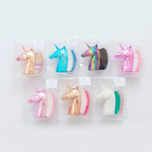 Brosse à joues de grande taille, Blush licorne, <span class=keywords><strong>pinceau</strong></span> à crème BB, outil de Contouring, brosse à poudre de <span class=keywords><strong>vernis</strong></span> à ongles - Product Image 3
