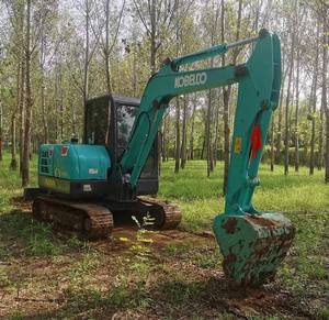 Kobelco SK75 Mini Crawler Excavator with Efficient Yanmar Engine Core Components Used Fuel-Saving SK60 SK130 SK140 <b>Pump</b> in Stock - Product Image 2
