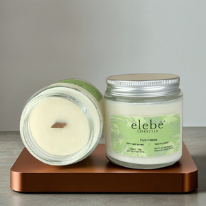 Velas de cera de soja perfumadas con aromaterapia de calidad superior en tarro de vidrio con caja de regalo de estaño para decoración del hogar fiestas de vacaciones - Product Image 1