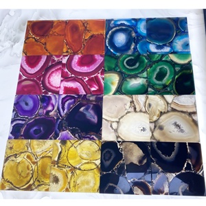 Losas de <span class=keywords><strong>Piedra</strong></span> <span class=keywords><strong>Semipreciosa</strong></span> Retroiluminadas Transtones TO-101 <span class=keywords><strong>y</strong></span> Azulejos de Ágata Azul, Diseño Moderno para Hoteles, Garantía de 4 Años - Product Image 5