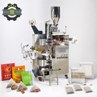 Machine d'emballage multifonctionnelle automatique pour sachets de thé et granulés de café, avec fonction d'enroulement et entraînement motorisé, haute précision, qualité alimentaire