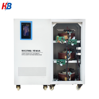 Stabilisateur de tension automatique industriel triphasé SVC TNS 380V à commande servo 50/60Hz, 50kVA, 60kVA, 80kVA, 100kVA – Vente chaude usine