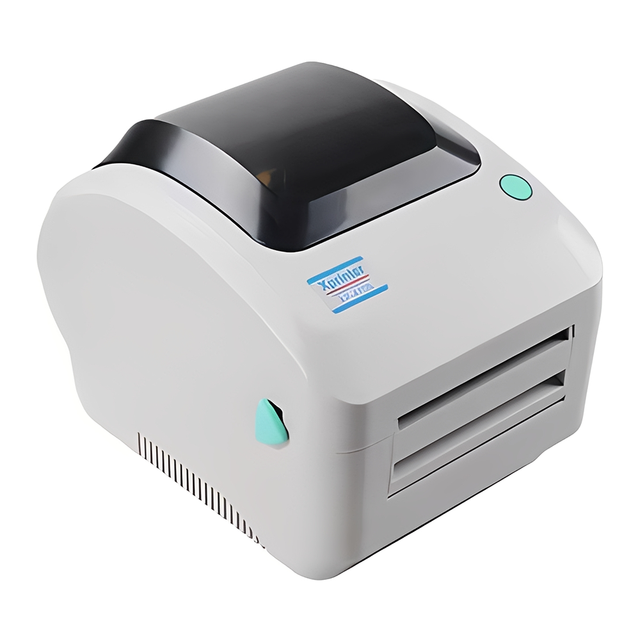 Xprinter XP-470B 300DPI XP-470E HD 4 Inch Thermal Label Printer with Paper Bin Desktop Shipping Barcode Printer Waybill Printer