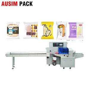 Automatic Multi-function Vegetable and fruit packaging machines 1-5kg Reciprocating Servo Disposable lunch box packaging machine