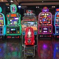 Nuevo Popular Simulador de coches de carreras de acero inoxidable Arcade F1 juego de coches y máquina de lotería de interior Popular simulador de carreras y conducción
