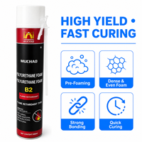 Mousse polyuréthane ignifuge A22 500ml, adhésif en spray PU résistant au feu B2 pour la protection résidentielle contre les incendies