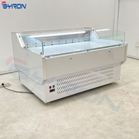 Vitrine Réfrigérée Commerciale pour Viandes Fraîches (Bœuf, Mouton, Porc) - Armoire de Conservation Réfrigérée Haut de Gamme pour Supermarchés
