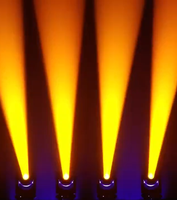 Projecteur LED 3-en-1 200W, 13 motifs, focalisation linéaire, DMX, RGB, idéal pour mariages, bars, DJ, discothèques, événements scéniques