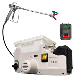 Pistola a spruzzo Airless batteria elettrica batteria 18V HVLP Gx19 - Product Image 3