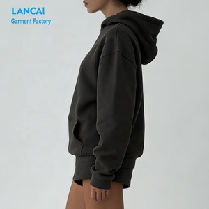 Ensemble de survêtement pour femmes sur mesure, coupe décontractée, confortable, 60% coton, 40% polyester, sweat-shirt et short unisexe - Product Image 3