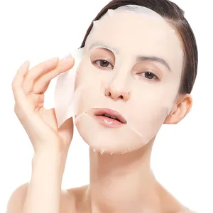 Máscara facial de limpeza de pele, máscara coreana para limpeza de rosto e frutas, máscara coreana
