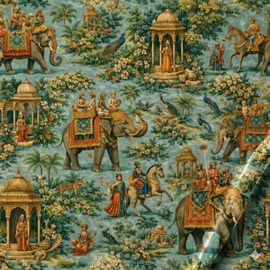 Jaipur Garden Lumber Pillow <b>Cover</b> Handmade Cotton Cushion <b>Cover</b> Decorative Printed <b>Throw</b> Pillow Case for <b>Sofa</b> Living Room Home - Product Image 6