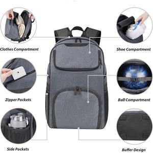 Mochila Deportiva para Bolos - Espaciosa, Protectora y Cómoda, con Compartimentos Especiales para Bola de Bolos y Zapatos - Product Image 5