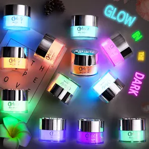 Factory Wholesale Polymer Nail Powder Luminous Acrylic Powder With 2000 Colors For Choice