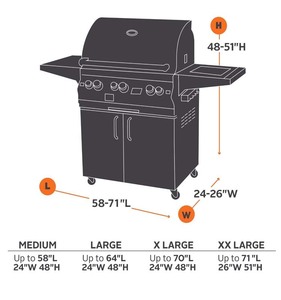 Housse de <span class=keywords><strong>barbecue</strong></span> robuste, imperméable et résistante aux UV, résistante aux déchirures et à la poussière, <span class=keywords><strong>pour</strong></span> extérieur et patio - Product Image 2