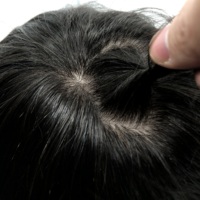 AU Durable Naturel Délié Mâle Perruques Système De Remplacement De Cheveux Humains Base De Soie Top Respirant Prothèse Capillaire Pour Hommes
