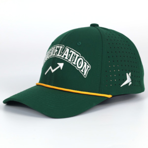 Gorra Personalizada de 6 Paneles con Logotipo Bordado Impermeable y Grabado Láser - Product Image 1