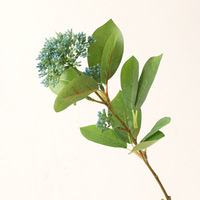 AL-5671 Zuoyi Hete Nieuwe Huistuin Kunstmatig Zombiefruit Eucalyptusfruit Kunstmatig Gedroogd Eucalyptusfruit