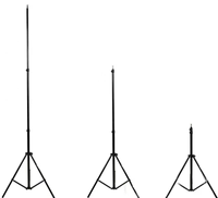 Trépied extensible de 210 cm, support de téléphone portable réglable et portable pour anneau lumineux, caméra, projecteur, diffusion en direct et prise de vue
