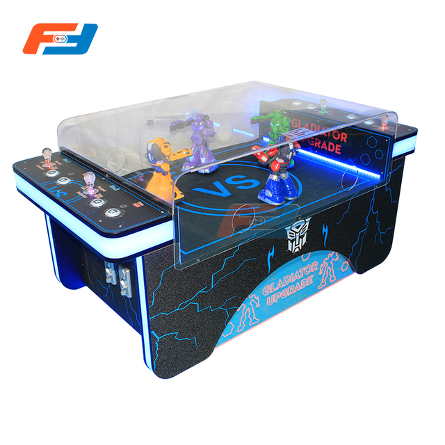 2025 4 Players Arcade Robot Fighting Game Machine Coin Operated with Metal Cabinet for Sale