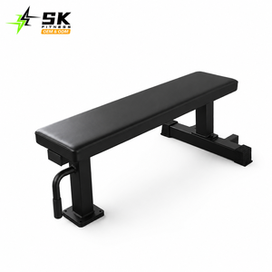 Banc plat commercial robuste SK, capacité de 1000 lb, banc de musculation pour la musculation, équipement de fitness pour la maison et la salle de sport - Product Image 1