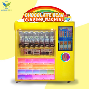 ตู้จำหน่ายเยลลี่บีน รุ่น Wx-c10 Vfresh หน้าจอสัมผัส ระบบอัตโนมัติเต็มรูปแบบ พร้อม SDK  วัสดุสแตนเลส - Product Image 5