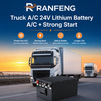 Paket Baterai Lithium Iron Phosphate 24V 280 Ah untuk Starter AC Truk dan RV dengan Siklus Daya Panjang