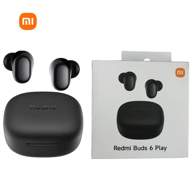 Global Version xiaomi Mi Redmi Buds 6 Play Earbuds Waterproof Sports Gaming Bt 5.4 Tws True Wireless Earphone