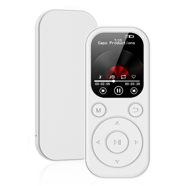 2026 BT MP3/4 Music Player IPS HD Screen for 5.0 WAV Support Portable Audio Recording Function Lovers