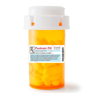 Bán buôn in ấn tự dính cuộn không thấm nước Vinyl Pill chai Nhãn dán nhãn - Product Image 2