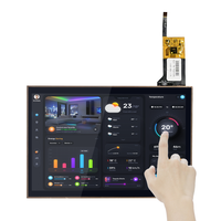 Layar Sentuh LCD Industri 10.1 inci Struktur COF Slot Pantalla Tactil Rousta Untuk Pabrik Anti Silau Panel Sentuh LVD