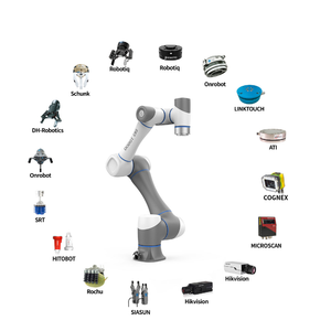 Bras robotique en aluminium puissant, <span class=keywords><strong>robot</strong></span> collaboratif <span class=keywords><strong>Dobot</strong></span> CR16, pince OnRobot, nouveau, charge utile de 16 kg pour l'assemblage automatique dans les restaurants - Product Image 3