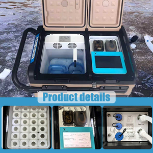 Dispositif d'échantillonnage d'eau portable intelligent et automatique, échantillonneur d'eau personnalisé pour la collecte mixte et discrète des eaux usées, destiné aux tests. - Product Image 1