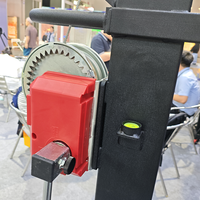 Torre de elevación de aluminio para luces de DJ, con capacidad de carga máxima de 220 kg, altura máxima de 5,4 m, para soporte de altavoces y luces.